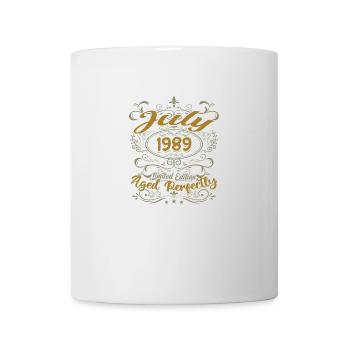 Juli 1989 Geburtstag Juli 1989 Geschenk 1989 - Tasse - Weiß - Vorne
