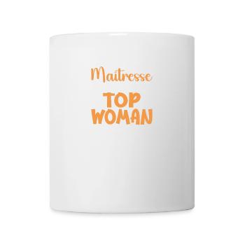 Maîtresse Top Woman - Cadeau Maîtresse - Mug blanc - blanc - Devant