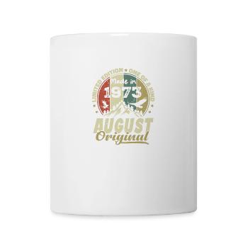 August 1973 Vintage 1973 August Birthday Gift - Mug - white - Front