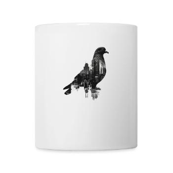 pigeon pigeon bird pigeon fancier flying - Mug - white - Front