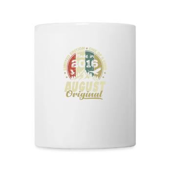 August 2016 Vintage 2016 August Birthday Gift - Mug - white - Front