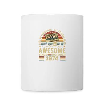 October 1974 Birthday Gift October 1974 - Mug - white - Front