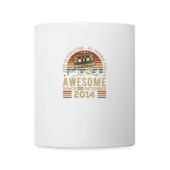 Octobre 2014 Cadeau D anniversaire Octobre 2014 - Mug blanc - blanc - Devant