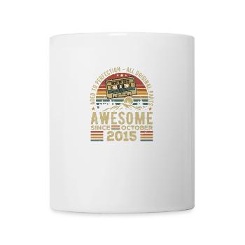 Octobre 2015 Cadeau D anniversaire Octobre 2015 - Mug blanc - blanc - Devant