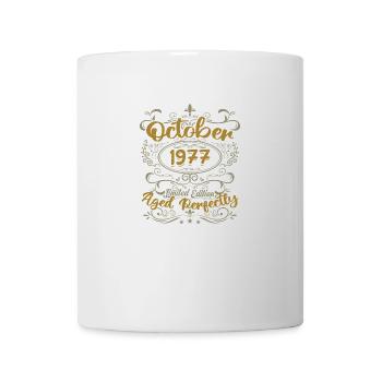 October 1977 Gift 1977 Birthday October 1977 - Mug - white - Front