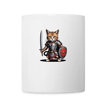 Cat Roman Warrior Cat Gift - Mug - white - Front