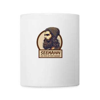Seemann Retro - Tasse - Weiß - Vorne