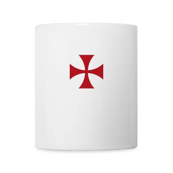 Maltese Cross Maltese Gift Cross Religion - Mug - white - Front