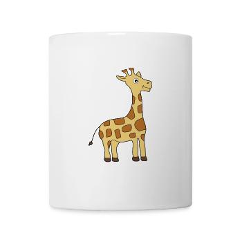 Giraffe funny - Mug - white - Front