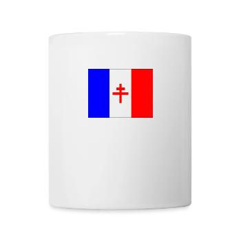 France Libre - Mug blanc - blanc - Devant