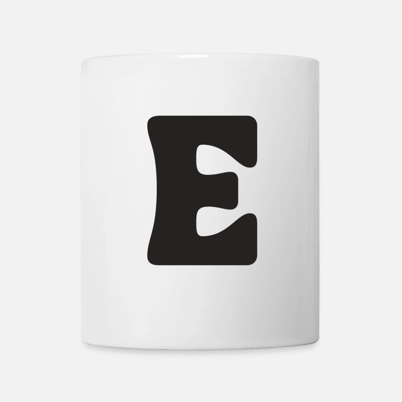 E - Tasse - Weiß