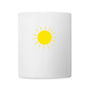 Sun sky gift idea for the summer - Mug - white - Front