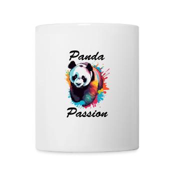 Panda / Tier / Zoo / Bambus / Wild / Kindlich - Tasse - Weiß - Vorne