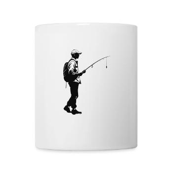 Angler - Funny Angler T-Shirt - Mug - white - Front