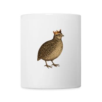 Râle des genêts - Mug blanc - blanc - Devant