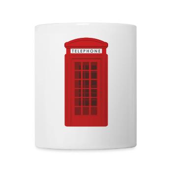 Phone Box - Mug - white - Front