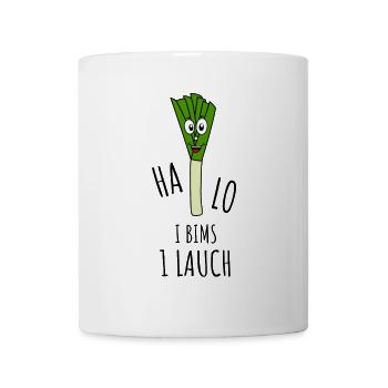 Halo I Bims 1 Lauch - Tasse - Weiß - Vorne