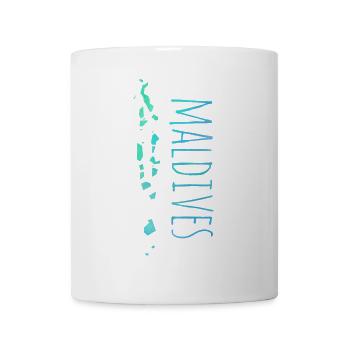 Maldives - Tasse - Weiß - Vorne