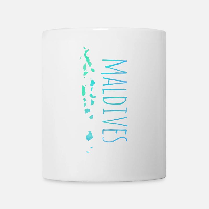 Maldives - Tasse - Weiß