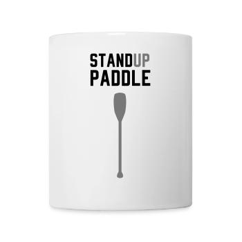SUP Stand Up Paddle - Tasse - Weiß - Vorne