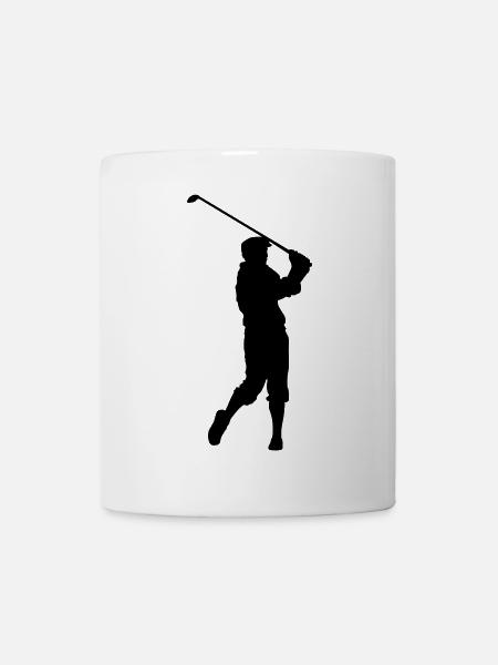 Golfspieler - Tasse - Weiß