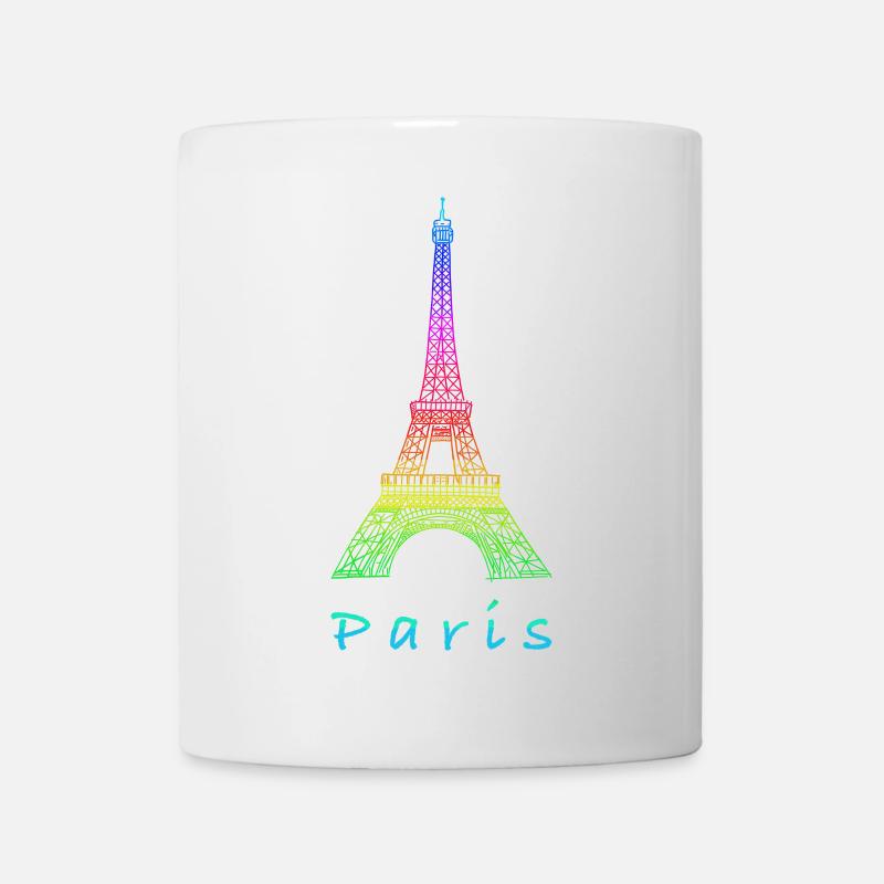 Paris Tour Eiffel - Mug blanc - blanc