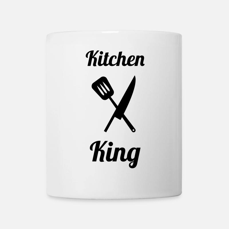 Kitchen King - Tasse - Weiß
