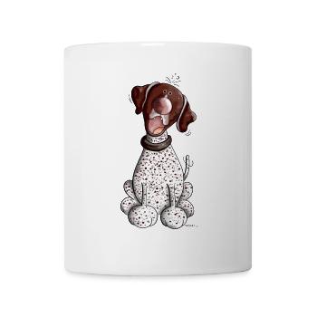 Funny German Shorthaired Pointer - Mug - white - Front