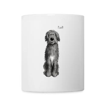 Irish Wolfhound Play - Dog - Dogs - Comic - Mug - white - Front
