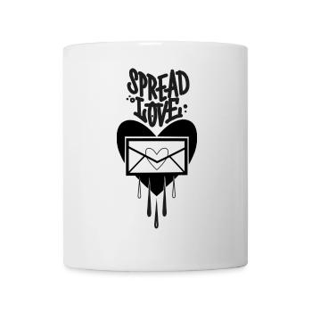 Love Post - Mug - white - Front