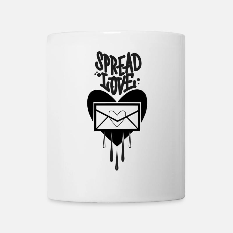 Liebespost - Tasse - Weiß