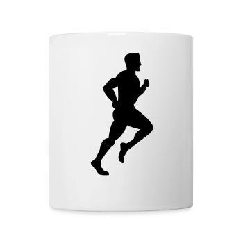 runner - Mug - white - Front