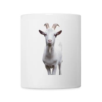 White Mountain Goat Portrait - Mug - white - Front