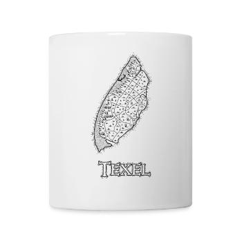 Texel | Antique map | Treasure map - Mug - white - Front
