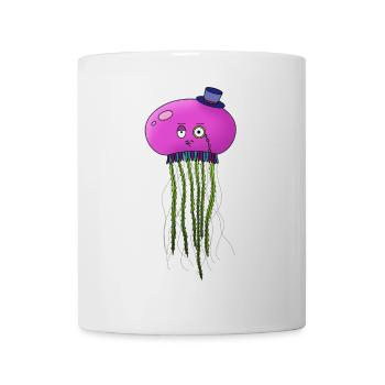 Fancy Jellyfish - Tasse - Weiß - Vorne