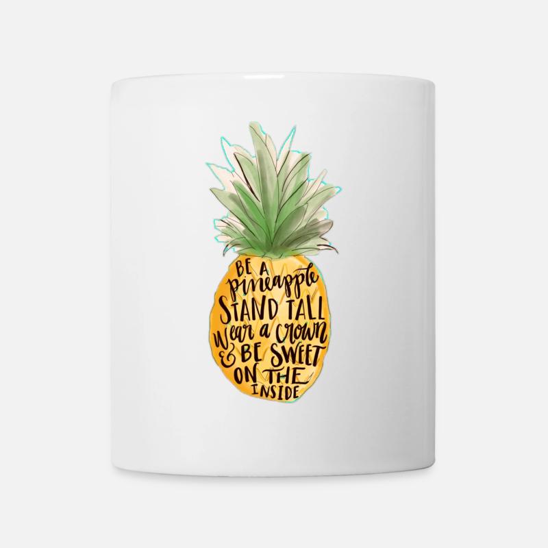 Ananas - Mug blanc - blanc