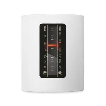 La radio - Mug blanc - blanc - Devant