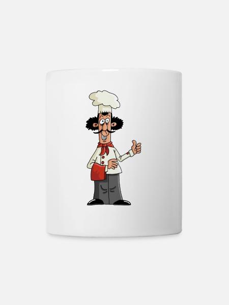 Chef cuisinier - Mug blanc - blanc