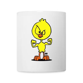 Puissance des poussins - Mug blanc - blanc - Devant