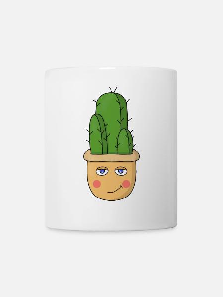 Ein niedlicher Kaktus - Tasse - Weiß