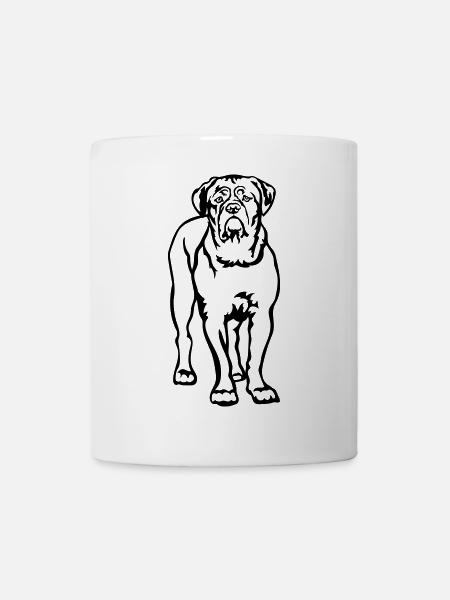 Dogue de Bordeaux - Mug blanc - blanc