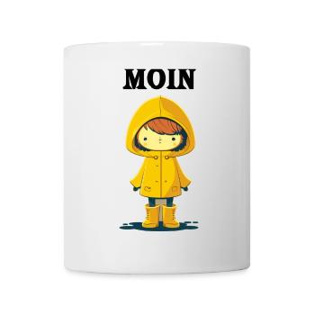 Moin - Tasse - Weiß - Vorne
