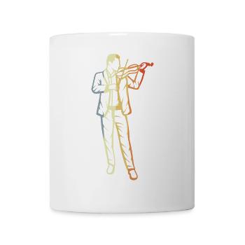 Vintage Violin Players - Mug - white - Front