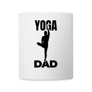 Yoga Papa - Tasse - Weiß - Vorne