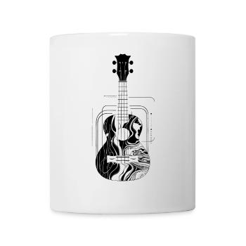 Ukulele - Mug - white - Front