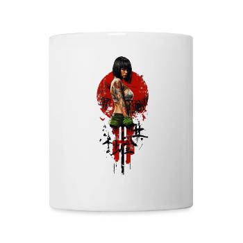 Thai Boxing Girl - Tasse - Weiß - Vorne