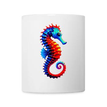 Seepferdchen - Tasse - Weiß - Vorne