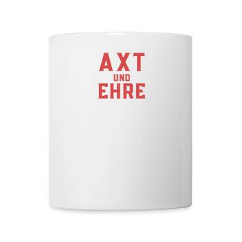 Axt und Ehre - Tasse - Weiß - Vorne