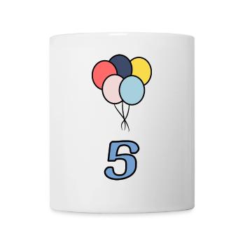 5. ANNIVERSARY. 5 YEARS. 5th ANNIVERSARY - Mug - white - Front