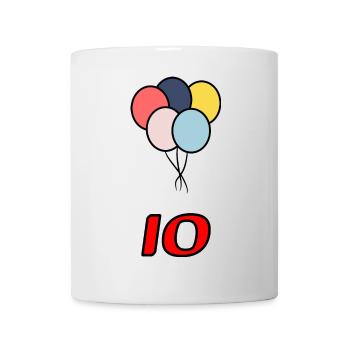 10. 10 YEARS. 10th ANNIVERSARY. 10 YEAR ANNIVERSARY. - Mug - white - Front